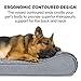 Furhaven Pet Dog Bed | Orthopedic Ultra Plush Faux Fur Ergonomic Luxe Lounger Cradle Mattress Contour Pet Bed w/ Removable Cover for Dogs & Cats, Gray, Jumbothumb 4