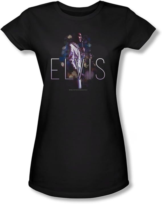 Elvis Presley Womens Dream State TShirt In Black Amazon.co.uk Clothing