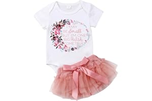 Aoswep Baby Girl Clothes Infant Newborn Girl Outfits Summer Clothes Romper Short