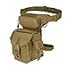 Military Tactical Drop Leg Bag Tool Fanny Thigh Pack Leg Rig Utility Pouch Paintball Airsoft Motorcycle Riding Thermite Versipack, Tan