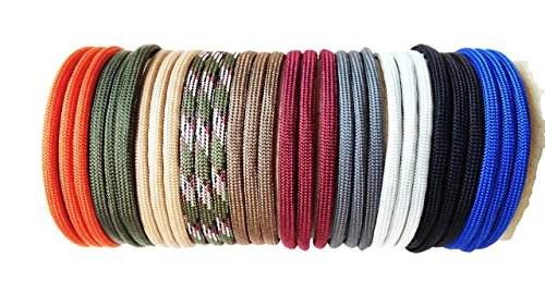 Gray big paracord wrist watch men Braid parachute strap excursion bracelet Husband dad Custom gift