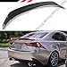 Duckbill Highkick Type Carbon Fiber Rear Trunk Spoiler Wing Compatible with for 2014-2019 Lexus IS200T IS250 IS350 IS300