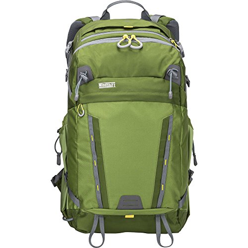 MindShift BackLight 26L Backpack for DSLR Camera, Mirrorless Camera, Lenses, Flashes, 15" Laptop and Tablet, Greenfield