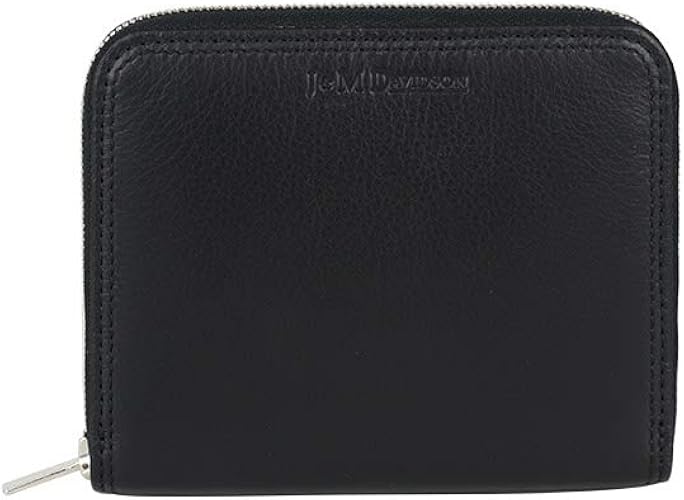 Amazon ジェイアンドエムデヴィッドソン J M Davidson ミニ財布 Small Zip Around Wallet ラウンドファスナー n 7314 Black 並行輸入品 財布