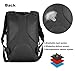 ArcEnCiel Camping Bags Waterproof Molle System Backpack Military 3P Tad Tactical Backpack Assault Travel Bag Cordura -Rain Cover Included (Black)