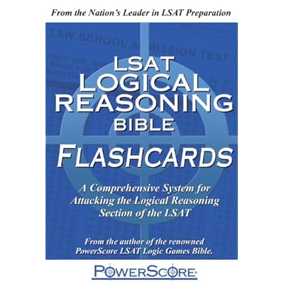 The PowerScore LSAT Logical Reasoning Bible Flashcards (Powerscore Test Preparation) Crds Edition