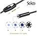 Inspection Camera, Snake Camera, Sokos Micro USB Borescope Waterproof Endoscope for Laptops and USB OTG Compatible Android Smartphones (5M)