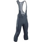 Przewalski Men's Cycling Bib Shorts,3/4 Bike Bib Pants 4D Padded,Cycling Bib Tights for Men