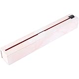 ChicWrap Rose Marble Parchment Paper Dispenser with 15"x 33" (42 Sq. Ft) Roll of Culinary Parchment Paper - Reusable Dispense