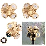 Windspeed 4 Hole Brass Spray Nozzle, 1\2 
