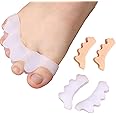 ERSANLI Toe Separators Kids Corrector for Pedicure: Enhanced by Soft Gel Spacers（2 Pairs ）