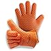 BBQ Grill Gloves by ArrowUp. Silicone Oven Mitts Heat Resistant. Accessories for grilling, barbecue, kitchen and cooking.