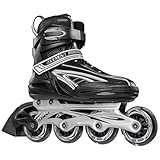 5th Element Panther XT Mens Recreational Inline Skates, Black and White Rollerblades