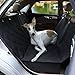 SONGMICS Pet Car Seat Cover Hammock 600D Heavy-duty Waterproof Scratch Proof Nonslip Durable Dog Back Seat Cover with Side Flaps Pet Seat Cover for Cars Trucks and SUVs UPCB57B