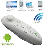 ddLUCK VR Headset Remote Control VR Headset's Partner Portable Wireless Bluetooth Remote Controller(White)