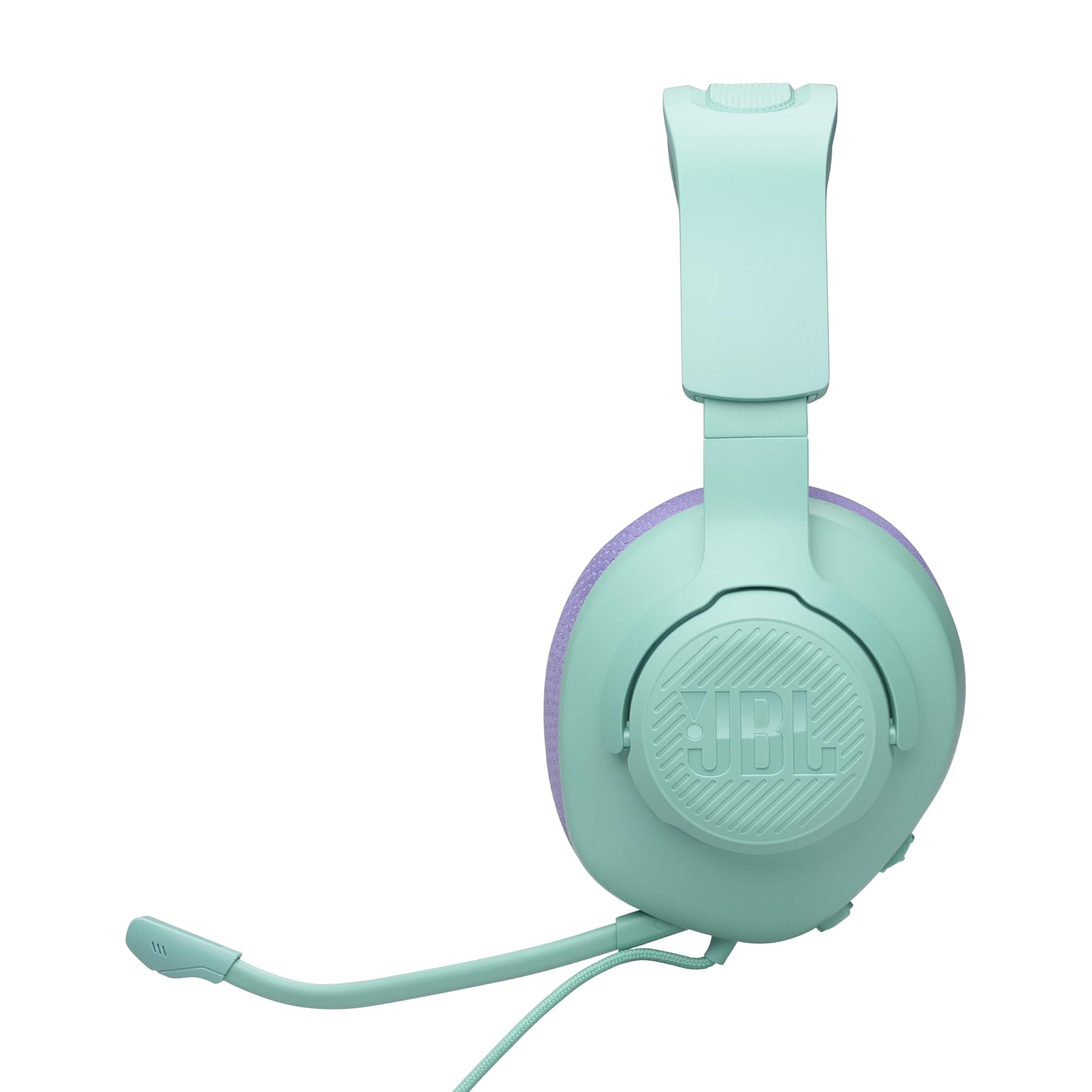 JBL Quantum 100M2 Kabelgebundenes Over-Ear Gaming Headset mit JBL QuantumSOUND Signature, 3,5-mm-Klinke, Multi-Plattform-Kompatibilität und abnehmbarem Mikrofon mit Stummschaltungsoption, Cyan 9