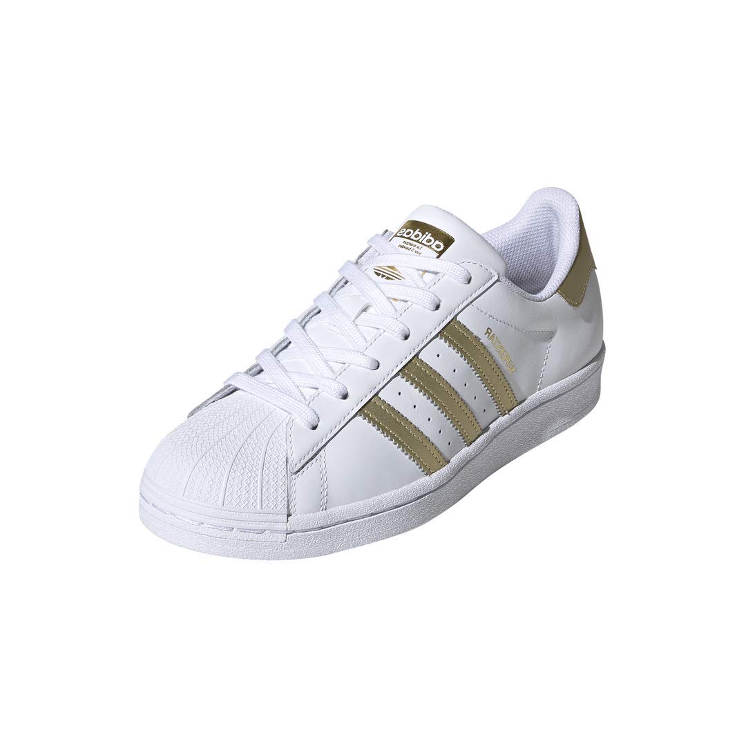adidas gazelle silver green womens Adidas x Molly Mae Women's Superstar II 'Latte' Cream White / Earth Strata  / Cream White Low Top Sneakers