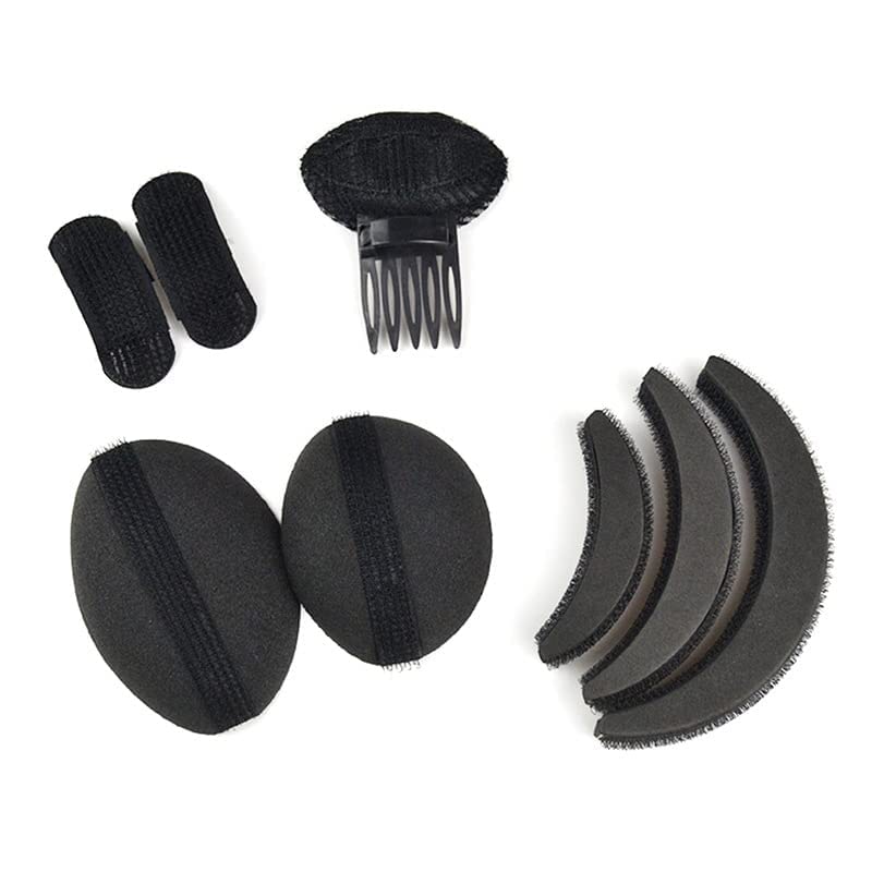 8 Pcs Hair Sponge Bump Up Volume Inserts Tool Simple Hair Tools Pads Hair Styling Kit For Women Daily Party Hair Increasing Tool