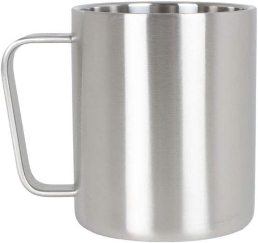 Lifeventure Stainless Steel Cup 300ml Camping Travel Corrosion Resistant