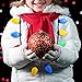 Brizled LED Light Up Christmas Necklace Light Bulbs, 13 LED C9 Party Favors Light Up Necklace, 36” Battery Christmas Lights Funny Necklace Light for Kid Adult, Xmas Gift & Decoration, Colorful, 2 Pack