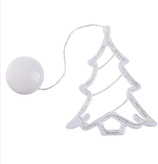 Goefly Weihnachten Saugnapf Licht Weihnachtsfenster Sucker Lampe Led Vorhang Hangeleuchte Weihnachtsdekor Fur Innen Fensterdeko Zierschmuck Wohnaccessoires Deko Savacaf Com 