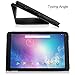 TabSuit Dragon Touch V10 PU Leather Case Cover Stand for Dragon Touch V10 Tablet