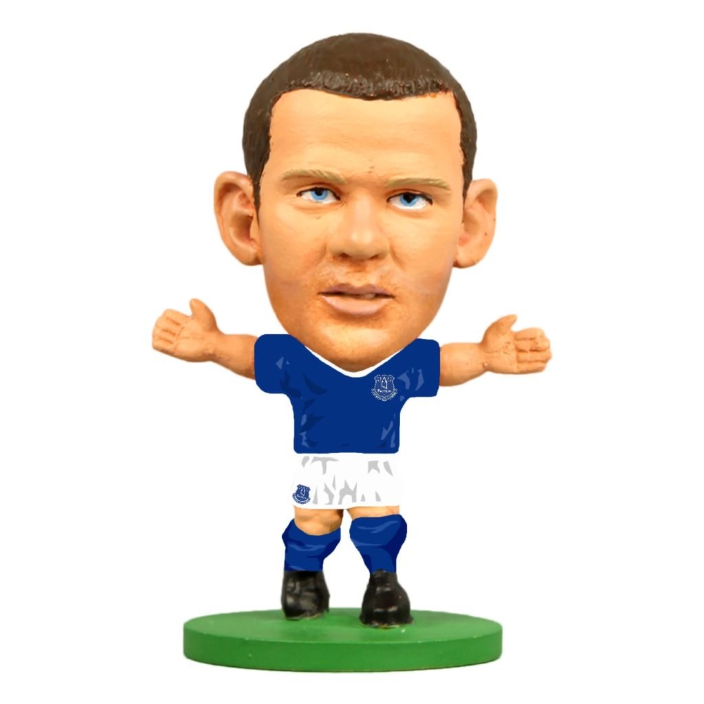 SoccerStarz SOC1166 Everton Wayne Rooney Home Kit Classic Figure