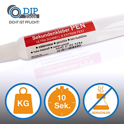 DIP-Tools geruchloser Sekundenkleber extra stark - Klebestift - Kleber Modellbau - Sekundenkleber Kunststoff… – Bild 8