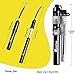 Relefree Mini Bike Pump Portable Bicycle Frame Pump - 260 PSI High Pressure for All Road & Mountain Cycle Tires or Soccer,Basketball and Volleyball Presta & Schrader Valve