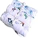 Premium Muslin Baby Swaddle Blanket for Deeper & Better Sleep. 3 Pack Cotton Baby Blankets Blue for Nursing, Receiving & Swaddling. Calms Cranky Newborn Boys. Baby Shower Gift for New Moms.