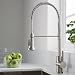 Kraus Britt Spot Free Stainless Pre-Rinse/Commercial Kitchen Faucet with Dual Function Sprayhead in all-Brite Finish, KPF-1690SFS