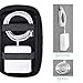 Comfyable Power Cord Holder Bag, Electronics Travel Organizer Case, Charger Cord Organizer, Electrical Cord Storage, Cable Wire Pouch, Black