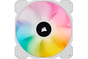 CORSAIR iCUE SP120 RGB Elite Performance 120mm White PWM Single Fan