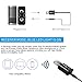 Bluetooth 5.0 Receiver Transmitter, KINDRM 2in1 Mini USB Bluetooth Audio Transmitter & Wireless Bluetooth 3.5mm Aux Receiver Adapter for Car/Home Stereo System Speakers TV PC Projector CD (Black)thumb 3