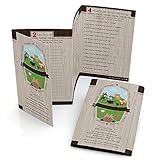 Woodland Creatures - Baby Shower Games - Fabulous 5 - Set of 12