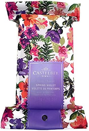 Castelbel Spring Violet Bath Bar Soap 10.5 Oz.