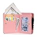 Women's Wallet Short Cartoon Cute Cat Wallet Coin Purse Bifold Purse with Zipper
