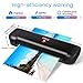 MATCC Thermal Laminator, 3 in 1 A4 Laminating Machine with 2 Roller System Fast Warm-up 9'' Laminator Machine, Paper Trimmer/Corner Rounder Suit for Home Art Office etc