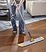 MOP For Wood Floor,3 Wet&Dry Reusable Refill Microfiber Duster for Tie Hardwood Cleaning