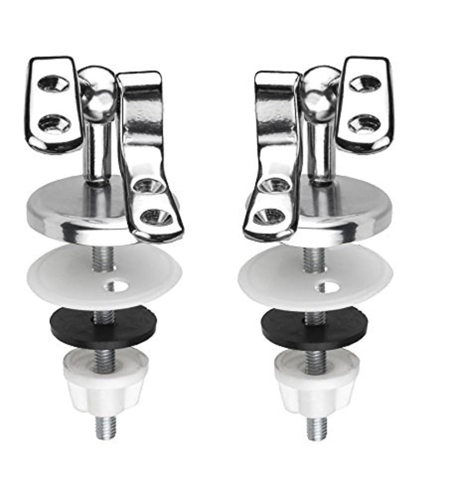 CORNAT TEC364891 Toilet Seat Hinge with Mounting - Clear โ image 1