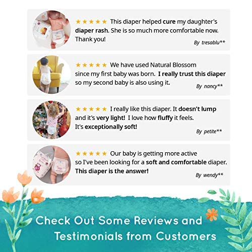 Natural Blossom Pullup Underwear and Potty Training Pants, Size 4 (20