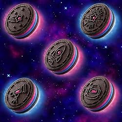 Oreo Space Dunk Chocolate Sandwich Cookies, Limited