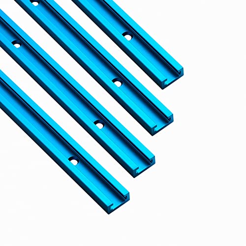ZOKMOK Woodworking T Tracks 48'' with Screws: 4 PCS