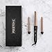FoxyBae Rose Gold 3-in-1 Curling Wand - Ionic Professional Curling Iron with Negative Ion & Temperature Control