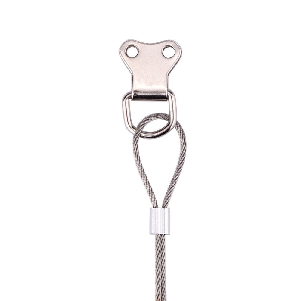 eBoot 100 Pieces Aluminum Crimping Loop Sleeve for 1/16 Inch Diameter