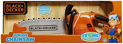 black and decker toy chainsaw