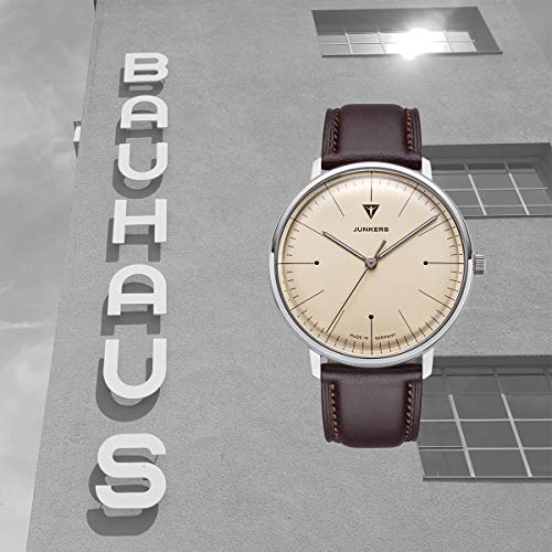 Junkers-Bauhaus-40mm-Herrenuhr-Analog-Quarz