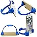 Honsky Thumbs-up Cell Phone Stand Holder,Tablet Stand Cradle for Desk Desktop Smartphone Cellphone Mobile Phone,Tablets - Universal, Adjustable Flexible,Blue