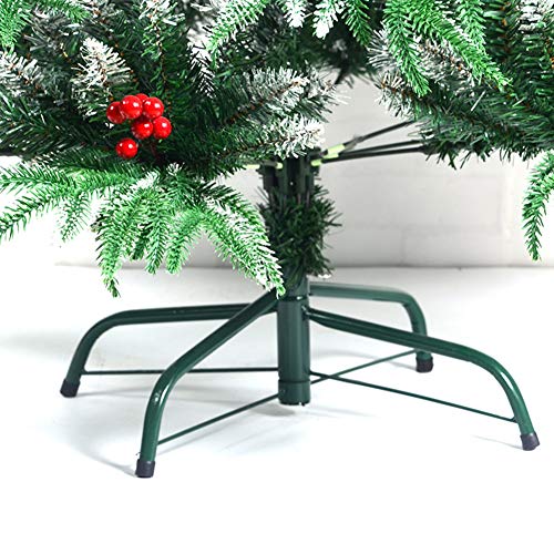 Yunhigh Christmas Tree Stand for 4-6 Foot Artificial Tree Folding Metal Iron Tree Holder Base Heavy Duty & Sturdy - Thumbnail 2