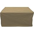 Outdoor Greatroom Company 52" x 33" Protective Fire Pit Cover in Tan
